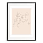 Lunettes Framed Wall Art by Minted for West Elm