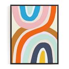 Swish Framed Wall Art by Minted for West Elm
