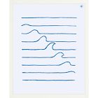 A Wave is a Wave Framed Wall Art by Christopher David Ryan