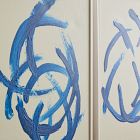 Blue Flashes Wall Art