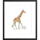 Giraffe Framed Wall Art by Lana's Shop