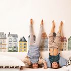 Mej Mej Medium Village Peel &amp; Stick Wall Decals Kit