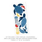 Mej Mej Sea Turtle Peel &amp; Stick Wall Decals