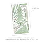 Mej Mej Spruce Forest Large Peel &amp; Stick Wall Decals