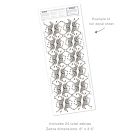 West Elm x Mej Mej Safari Zebra Peel &amp; Stick Wall Decals