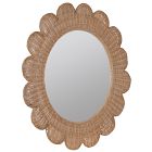 Zachery Rattan Wall Mirror