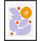 Abstract Floral Framed Wall Art by Ampersand Design Studio