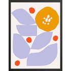 Abstract Floral Framed Wall Art by Ampersand Design Studio