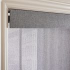 Custom Basketweave Unlined Roller Shade