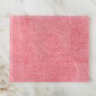 Proper Table Waller Chambray Placemat - Red