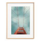 San Francisco Golden Gate Bridge Framed Wall Art by Minted for West Elm