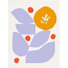 Abstract Floral Framed Wall Art by Ampersand Design Studio