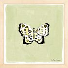 Butterfly in Green Framed Wall Art by Evelyn Henson