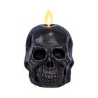 Flameless Skull Candle - Black