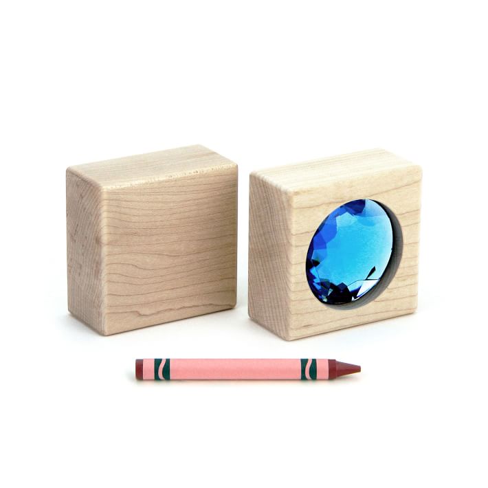 Everwood Friends Large Gem Block Collection w/ Tray | West Elm