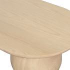 Orb Base Oval Coffee Table (43.5")