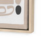 Shapes Of Me Floating Canvas Wall Art