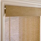 Custom Natural Unlined Roller Shade