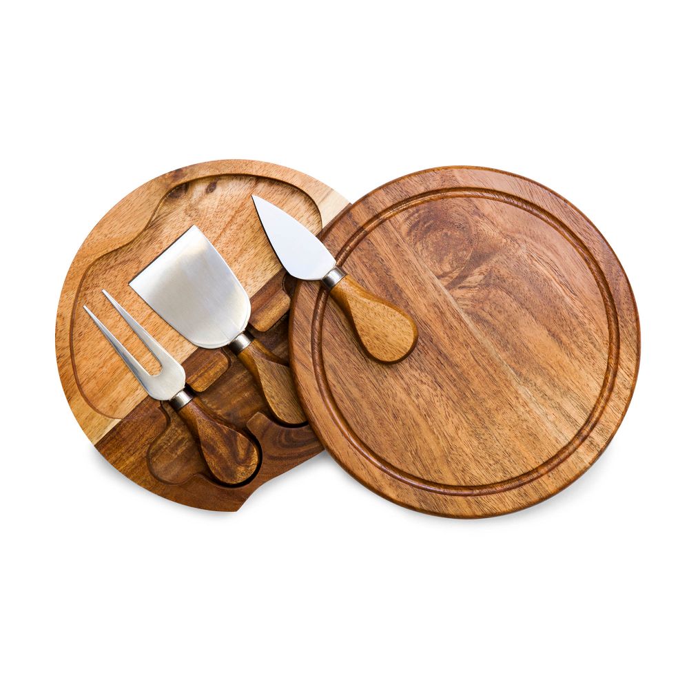 Acacia Wood Charcuterie Board & Tool Set