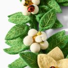 Felt Spring Floral Wreath