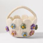 Felt Daisy Easter Baskets