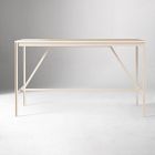 Tandem Worktable (72") &amp; Desk (61") &amp; Work Stool Set