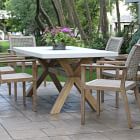 Solid Eucalyptus Outdoor Dining Table
