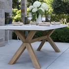 Solid Eucalyptus Outdoor Dining Table