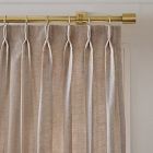 Oversized Adjustable Curtain Rod w/ Cylinder Finials