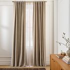 Oversized Adjustable Curtain Rod w/ Cylinder Finials