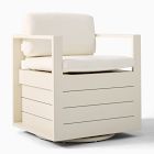 Telluride Aluminum Outdoor Swivel Dining Chair