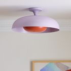 Polly Modern Metal Flush Mount (18")