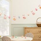 Pink Chicken Fabric Easter Bunnies &amp; Chick Garland