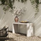 Concrete Waterfall Indoor/Outdoor Console Table (62")