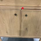 Open Box: Siobhan Oak Cabinet (30") - Blonde, Burnished Brass