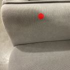 Open Box: Whitman Trundle Sleeper Sofa (82") - Performance Washed Canvas Storm Gray