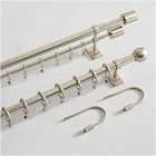 Brushed Nickel Window Hardware Collection