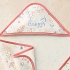 Little Gardener Nursery Bath Wrap &amp; Wash Cloth Set