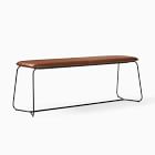 Slope Leather Dining Bench (52")