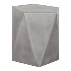Faceted Outdoor Side Table (18")