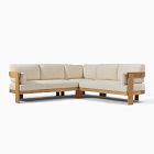 Monterey Outdoor Teak 3-Piece L-Shaped Sectional Protective Cover