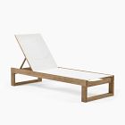 Portside Outdoor Textilene Chaise Lounge &amp; Syros Side Table (19") Set