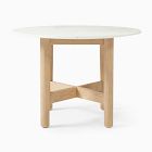 Hargrove Round Marble Dining Table (48", 60")