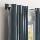 Cotton Velvet Curtain - Ocean