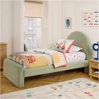 Elora Arched Upholstered Bed w/ Trundle