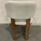 Open Box: Anton Dining Chair - Performance Yarn Dyed Linen Weave Sand, Burnt Wax