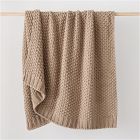 Chunky Cotton Knit Throw