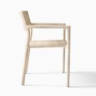 Westport Wicker Slim Profile Outdoor Stacking Dining Arm Chair (Set of 2)