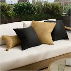 Faux Jute Indoor/Outdoor Pillow