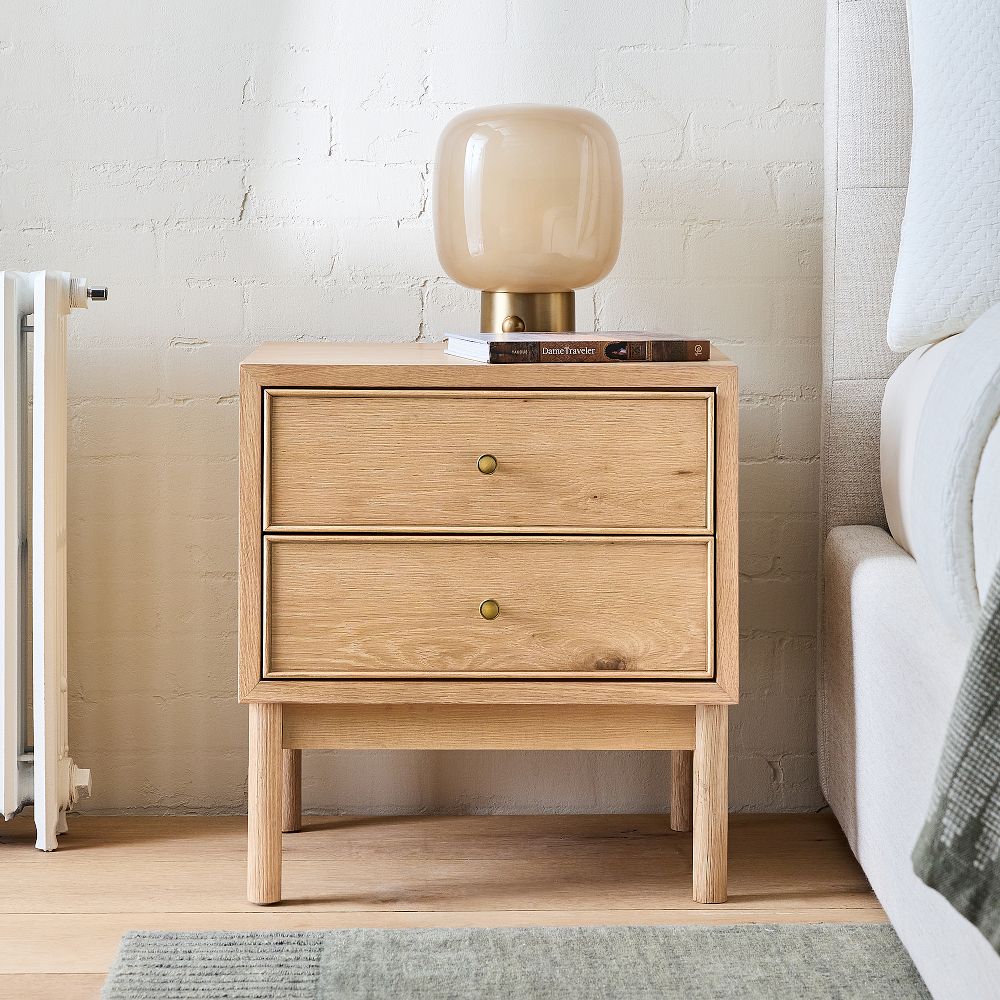 Siobhan Oak Nightstand (20") by West Elm